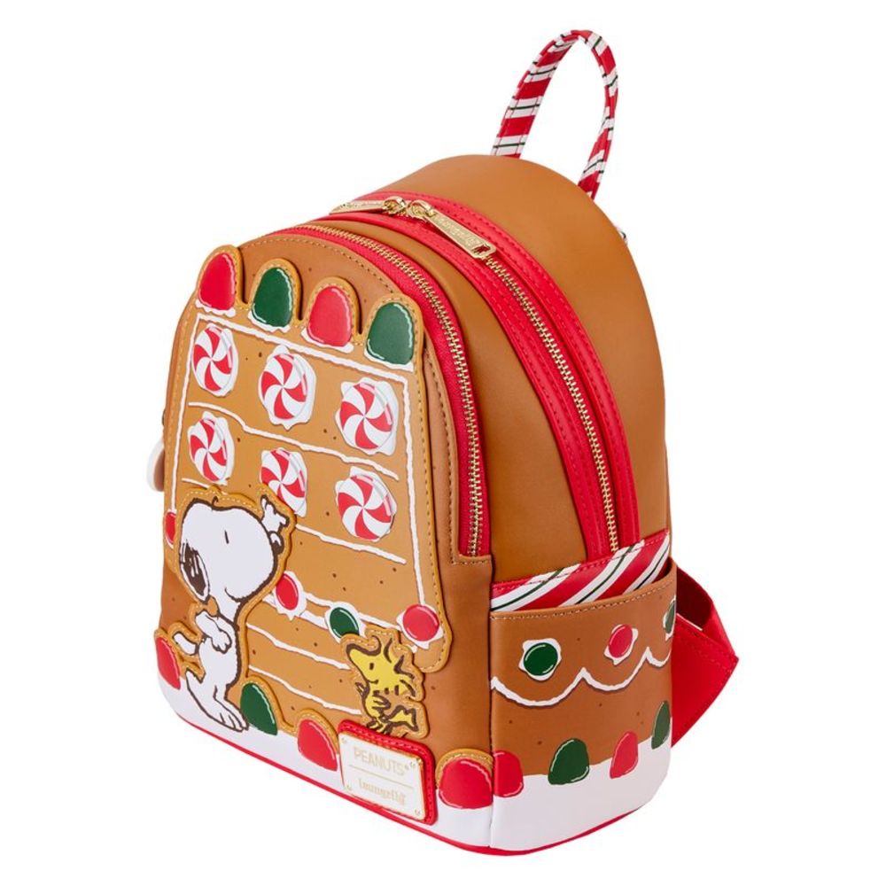Peanuts Snoopy Gingerbread House Scented Mini Backpack - Picture 3 of 7